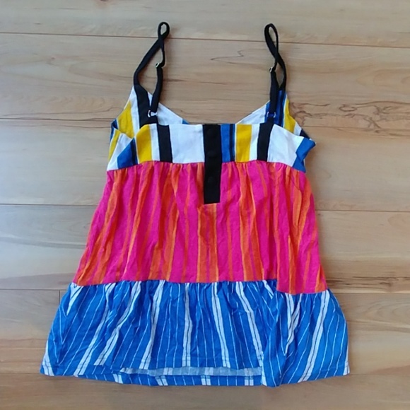 New multicolor Hurley flowy tank S small - Picture 2 of 4